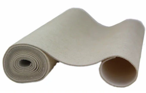 Ткань фильтра белого испепеления Aramid ненужного промышленная