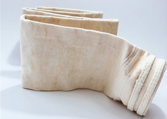 Цедильные мешки PTFE цемента эффективности Aramid 5mg/Nm3 покрыли